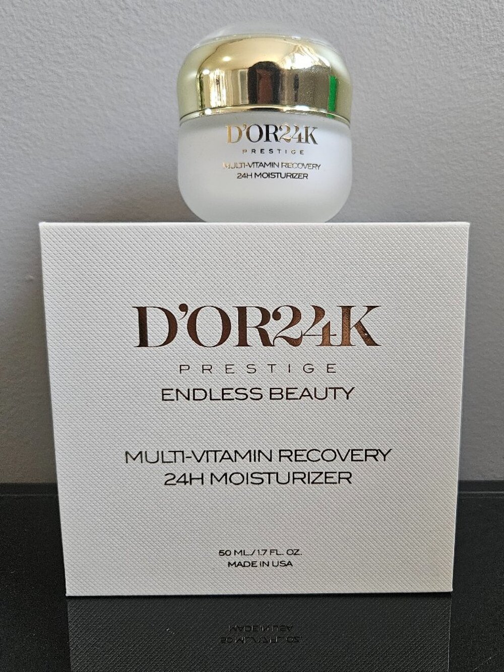 D'OR 24K MULTI-VITAMIN 24H MOISTURIZER - 1.7 fl oz \ 50 ml - BRAND NEW - SEALED